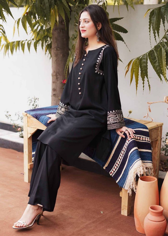 New Aari Work Kurta and palazzo Set