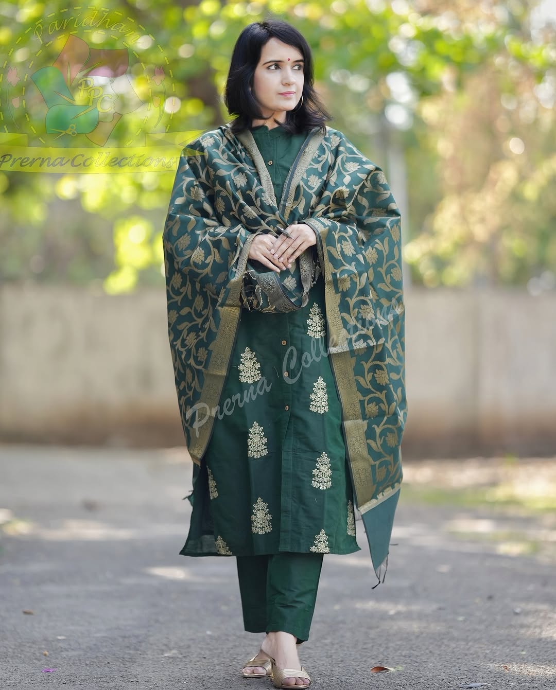 Superhit design for festival season For Womens Kurta Pant And Dupatta Set