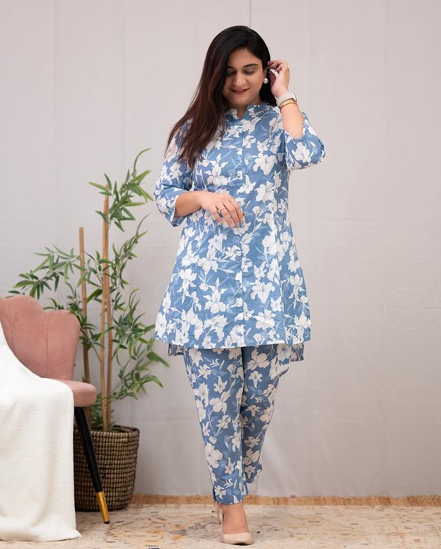new  summer print  co-ord  set perfect for your wardrobe