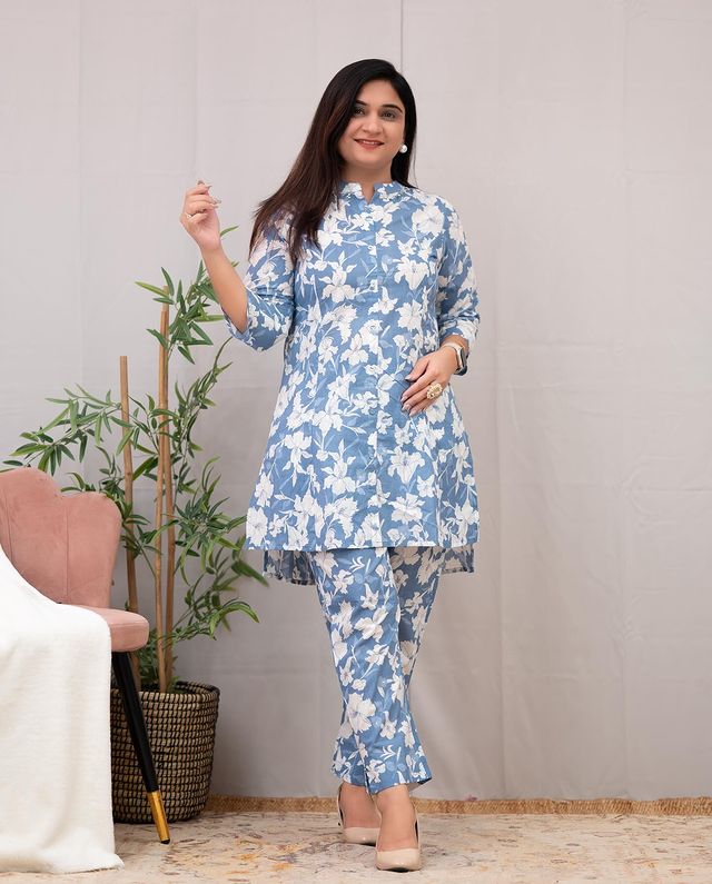 new  summer print  co-ord  set perfect for your wardrobe