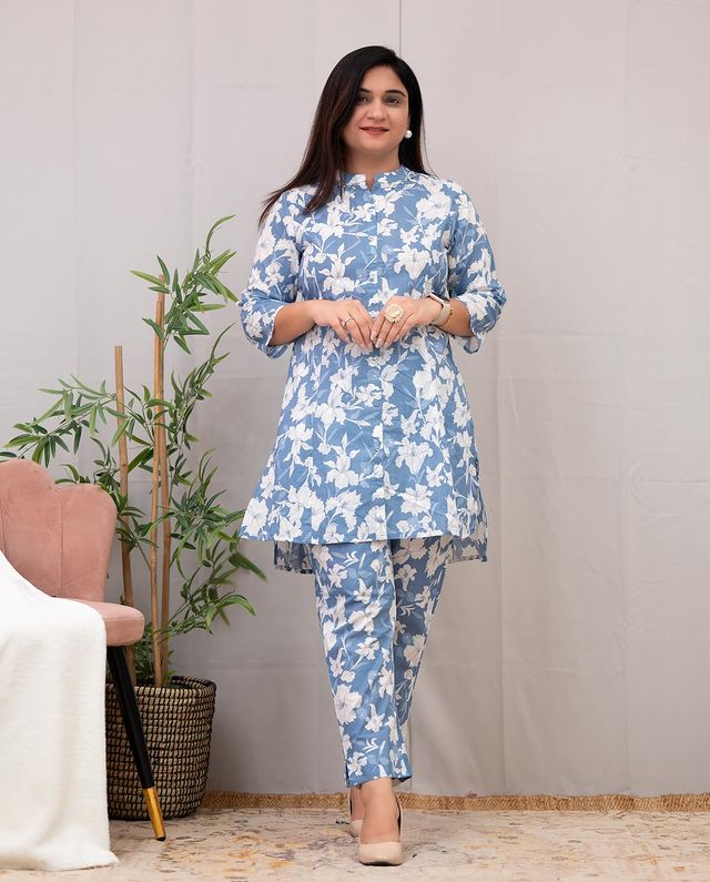 new  summer print  co-ord  set perfect for your wardrobe